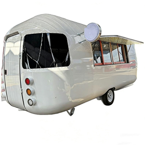 Chariot de nourriture mobile électrique en acier inoxydable à 4 roues pour hot-dogs, glaces, café, thé au lait, pour utilisation dans les zones panoramiques et les rues commerciales - Product Image 5