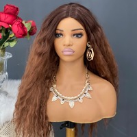 Nouvelle tête de mannequin réaliste avec épaule pour filles