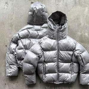 Chaqueta de Invierno de la Mejor Calidad, Chaqueta Gruesa con Cierre, Chaqueta de Plumón para Hombre, Cortavientos para Exteriores con Logotipo, Fabricante de Chaquetas Acolchadas - Product Image 3