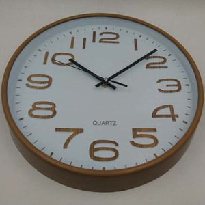 <span class=keywords><strong>Orologio</strong></span> <span class=keywords><strong>da</strong></span> <span class=keywords><strong>Parete</strong></span> <span class=keywords><strong>in</strong></span> Plastica <span class=keywords><strong>con</strong></span> Movimento al Quarzo, <span class=keywords><strong>Cornice</strong></span> Effetto <span class=keywords><strong>Legno</strong></span> e Pannello <span class=keywords><strong>in</strong></span> Cristallo 3D, Decorazione Casa Personalizzabile - Product Image 4