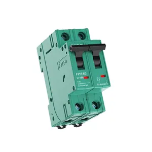 Feeo 2P 10kA năng lượng mặt trời DC MCB Mini ngắt mạch 63A cho PV năng lượng mặt trời hệ thống DC ngắt mạch thu nhỏ ngắt mạch