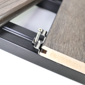 Fixations dissimulées en acier inoxydable pour terrasses WPC : clips d'assemblage, supports de poutres et couvercles de bordure - Product Image 6