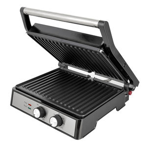 Gril à <span class=keywords><strong>panini</strong></span> en acier inoxydable détachable <span class=keywords><strong>XL</strong></span> 2 4 tranches gril à <span class=keywords><strong>panini</strong></span> domestique électrique presse à sandwich gril à <span class=keywords><strong>panini</strong></span> avec couvercle supérieur en acier inoxydable - Product Image 5