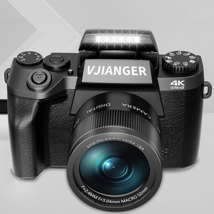 Máy ảnh kỹ thuật số 64MP 4K màn hình cảm ứng 4.0 inch, ống kính cố định 52mm, camera kép không gương lật, dùng cho vlog và phát trực tiếp - Product Image 5