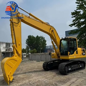 Excavatrice hydraulique jaune ZHUANGKAO avec godet de terrassement Komatsu PC200 PC200-7 PC200-8 d'occasion - Product Image 1