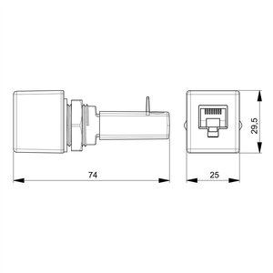 Beghelli Auto-dimming Module 16.2 Cm Width 6.5 Cm Height 4.6 Cm Depth For <b>Dimmers</b> - Product Image 2