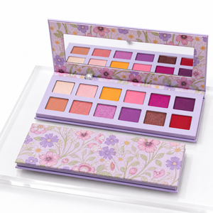 <span class=keywords><strong>Palette</strong></span> Ombretti Minerali Pressati Impermeabili Lilywild a Basso MOQ, 10 Tonalità Opache e Scintillanti Tonalità Verdi Terrose per Truccatori Professionisti - Product Image 5