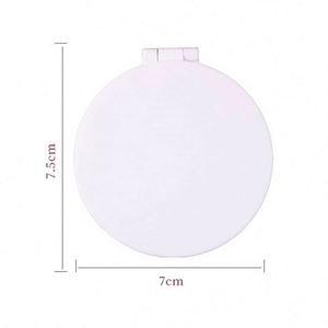 Portable Double-Sided <b>Plastic</b> Beauty <b>Mirror</b> Cross-Border E-Commerce Foldable Makeup <b>Mirror</b> Small Flip <b>Mirror</b> Double-Sided - Product Image 1