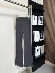 Pantalon évasé taille haute pour femme, style sportif et décontracté, tendance, de la même marque - Product Image 4