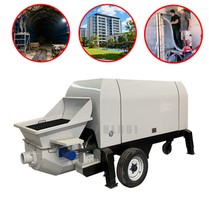 Bomba de Hormigón Eléctrica de Alta Presión, de Uso Industrial, Integrada, de Alta Capacidad de Carga y Productividad de 25m/h, Directo de Fábrica - Product Image 3