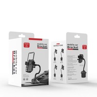 Support de téléphone flexible universel en gros tableau de bord ventouse support de téléphone durable stable