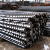 Varilla Corrugada de Acero para Construcción, Barra de Refuerzo Deformada HRB400 HRB500 10mm 12mm 16mm 20mm Sin Aleación Laminada en Caliente GB/T 1499.2