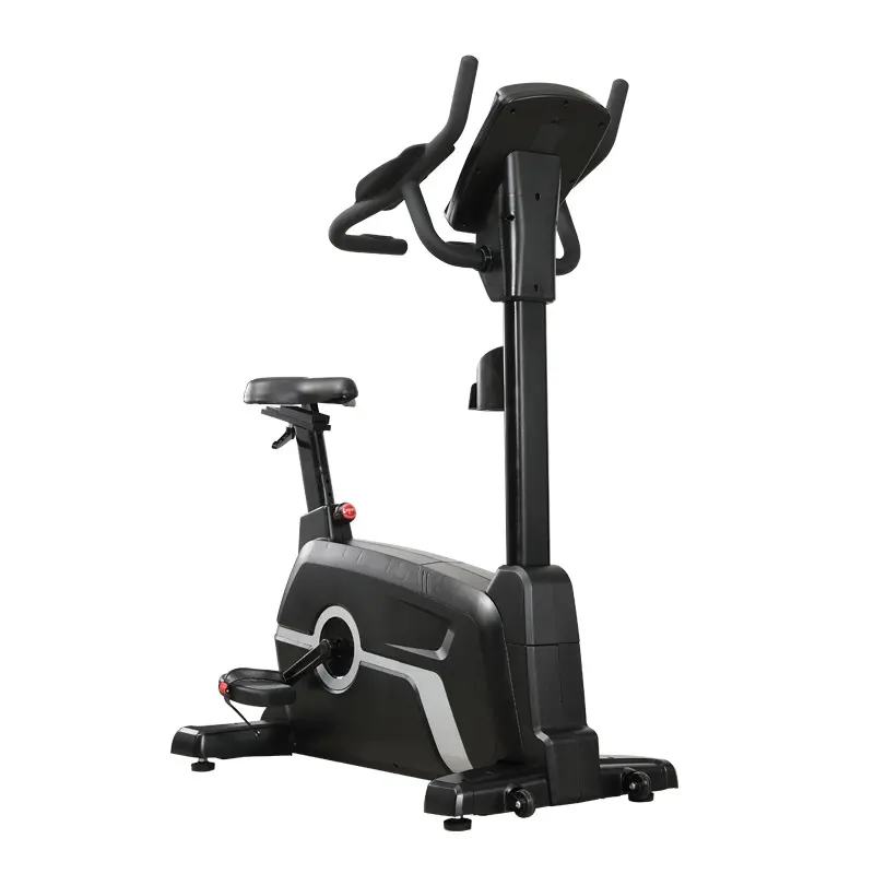 Olahraga dalam ruangan pelatih silang kebugaran komersial peralatan Gym kontrol magnetik vertikal sepeda elips latihan sepeda