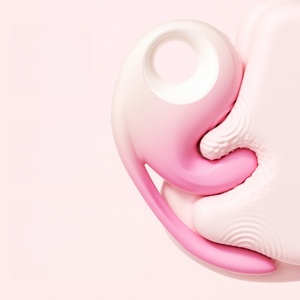 2 in 1 New Design G Spot <b>Vibrator</b> Clitoris Stimulator Sex Product Features Finger Sleeve Women Handheld High Appearance Sex Toys - Product Image 2