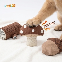 Famipet Fabricant Grossiste Nouveau Thème Hiver Plantes Design Doux Jouet en Peluche Froissé Sonore pour Chien