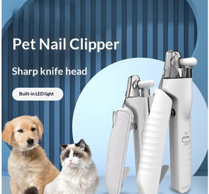 एलईडी लाइट रिचार्जेबल बैटरी तेज ब्लेड के साथ बिल्लियों और कुत्तों के लिए पालतू नाखून क्लिपर्स-कोई ब्रांड मॉडल शुरू करने के लिए आसान नहीं XY-76 - Product Image 4