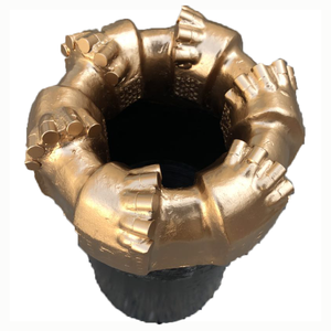 Foret diamanté PDC à 6 ailettes bibo pour puits d'eau/pétrole - Product Image 1