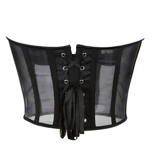 13 ossa di plastica reggiseno Retro maglia in acciaio senza spalline anello sottile corpetto in vita Trainer corsetto tubo Top traspirante - Product Image 6