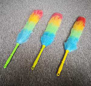 Dài Xử Lý Nhựa Gà Lông Bụi Phụ Máy Tính Để Bàn Bụi Quét Bụi Tĩnh Điện Loại Bỏ Bụi Ma Thuật PP - Product Image 6