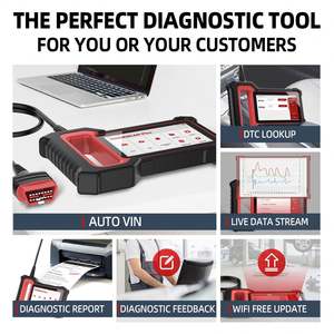 ThinkScan Plus S7 System Diagnostic Scan Tool <strong>5</strong> Special Services Options Car Scanner Cover 10,000+ Cars Code Reader AutoAuth - Product Image 2