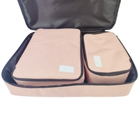 Sac de rangement Boîte Quatre pièces Léger Pliable Rangement Vêtements Cosmétiques Sous-vêtements Chaussures et autres nécessités quotidiennes