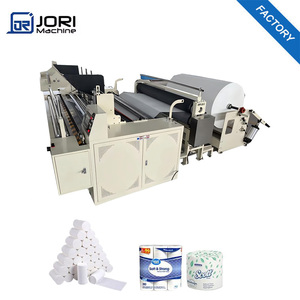 Machine à rembobiner le <span class=keywords><strong>papier</strong></span> toilette jumbo haute vitesse |   <span class=keywords><strong>Enrouleur</strong></span> de noyaux de <span class=keywords><strong>papier</strong></span> industriel avec panneau de commande PLC convivial - Product Image 1