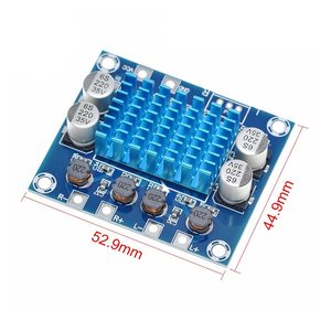 TPA3110 Digital Stereo Audio <b>Amplifier</b> Board XH-A232, 30W+30W 2.0 Channel AMP Module, DC 8-26V 3A for DIY <b>Speaker</b> Projects - Product Image 4