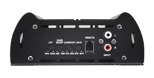 Amplificateur de puissance de <span class=keywords><strong>voiture</strong></span> monobloc classe D <span class=keywords><strong>500W</strong></span> Amplificateur audio mono-bloc en aluminium 1 canal avec croisements pour voitures - Product Image 4