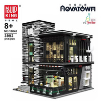 Moule King 16042 le Bar modèle jouets blocs de Construction ensemble de jouets pour enfants cadeau de noël