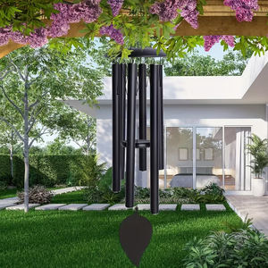 32-inch Aluminum Alloy 6-tube <strong>Wind</strong> <strong>Chimes</strong> For Indoor Decoration And Outdoor Garden Good Mood Gifts - Product Image 4