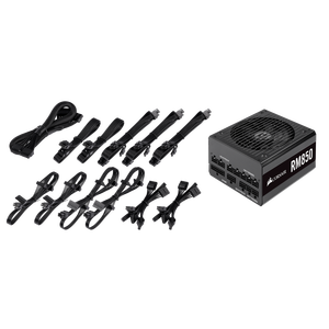 Alimentation électrique pour ordinateur certifiée 80 PLUS Gold, série RM750, 750 watts, entièrement modulaire (CN) RM750 750 W 750 entièrement modulaire - Product Image 5
