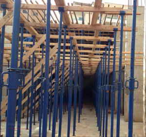 Échafaudage métallique industriel avec tubes d'échafaudage en acier et système de soutènement en acier améliorant la capacité de charge pour les travaux de béton - Product Image 6