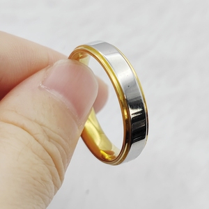 Sorpresa clásica 2024 anillo de boda de acero inoxidable tamaño grande 15 regalo de joyería para hombres marido novio o amigo - Product Image 1