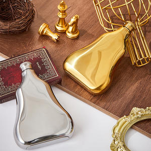 <span class=keywords><strong>2026</strong></span> Nieuwste 6oz Hip <span class=keywords><strong>Flask</strong></span> Goud Zilver RVS Champagne Alcohol Wijn Metalen Fles Drankfles Whiskyfles - Product Image 2