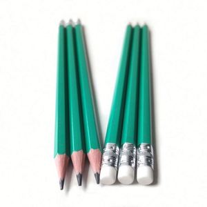 Crayons HB lisses pour l'école, 12 pièces/boîte, papeterie standard pour étudiants, 7,5 pouces, avec gomme, crayons à dessin pour étudiants et enfants - Product Image 2