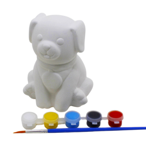 BaiBo B-F2512 a tema animale da <span class=keywords><strong>disegno</strong></span> Set di giocattoli per la pittura di cucciolo e cerotto salvadanaio educativo e divertente Unisex - Product Image 3