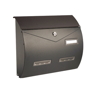 ALUBOX serratura a chiave in acciaio lettera Box appartamento busta per posta con rivestimento in polvere finitura per la consegna del pacco per posta - Product Image 1