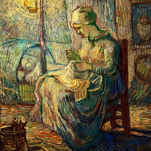 Riproduzione <span class=keywords><strong>di</strong></span> Livello Museale della Stampa 'Caffè Notturno' <span class=keywords><strong>di</strong></span> Vincent <span class=keywords><strong>Van</strong></span> <span class=keywords><strong>Gogh</strong></span>, Tecnologia Digitale ad Alta Definizione Ecosostenibile - Product Image 4