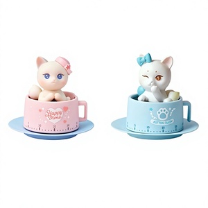 Timer a Forma di Animale Cartoon per Casa e Cucina, Prodotti di Uso Quotidiano, Timer da Cucina - Product Image 1