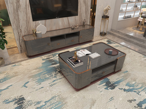 Meuble tv de luxe pour salon, meuble tv moderne en bois, affichage personnalisé, <span class=keywords><strong>banc</strong></span> de <span class=keywords><strong>console</strong></span> tv - Product Image 3