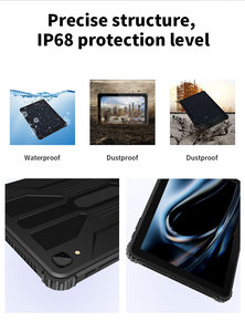 Trong Kho 10.1 Inch IP68 Gồ Ghề Máy Tính Bảng PC 1920X1200 incell <span class=keywords><strong>4</strong></span> + 64G MTK8788 <span class=keywords><strong>Android</strong></span> 12 <span class=keywords><strong>OS</strong></span> 10000MAh Ngoài Trời Gồ Ghề Máy Tính Bảng PC - Product Image 5