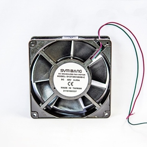 Ventiladores axiales industriales de Taiwán con fuente de energía eléctrica con rodamiento de bolas y cuchillas de plástico OEM y ODM Soporte personalizado - Product Image 2