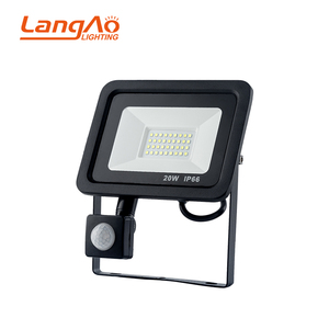 Không thấm nước IP65 nhôm xây dựng trang web cảm biến chuyển động ngoài trời độ sáng cao 10W 20W 30W 50W <span class=keywords><strong>100W</strong></span> dẫn ánh sáng lũ 120 chùm - Product Image 1