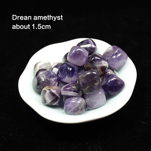 Pierres Naturelles en Gros : Quartz Rose, Améthyste, Carrées, Polies, Roulées, Cristal de Guérison, Feng Shui, 1.5-2cm - Product Image 5