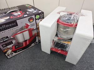 Potente Mezcladora de Alimentos con Calentamiento Hoffmans HM-8869 de 8L y 1200W, Máquina Automática para Hacer FUFU, Trituradora de Ñame, Electrodoméstico para Mezclar y Cocinar, para Compras B2B - Product Image 3