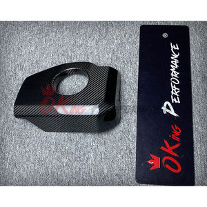 Audi R8 R8 için kuru karbon Fiber yedek motor Bay su depo kapağı - Product Image 4