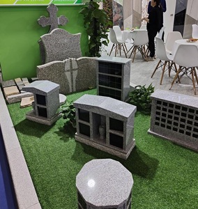 कस्टम डिजाइन ग्रेनाइट पत्थर कोलम्बेरियम टोम्बस्टोन चैपल - Product Image 2