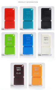 DEJUL 05X13mm auto-encre enseignant personne nom estampage auto <span class=keywords><strong>tampon</strong></span> encreur timbre étui Flash timbres Tampons - Product Image 5
