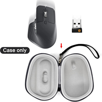 Étui de souris étanche en EVA avec fermeture éclair et boucle de traction pour Logitech MX Master 3s, léger, pour rangement – Fourniture directe usine