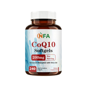 Cápsulas Blandas de CoQ10 de Alta Pureza con Absorción Mejorada con Aceite de Oliva, Apoya la Producción de Energía Antioxidante - Product Image 1